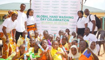 Making the 2018 Global Handwashing Day fulfilling for young Nigerian boys and girls