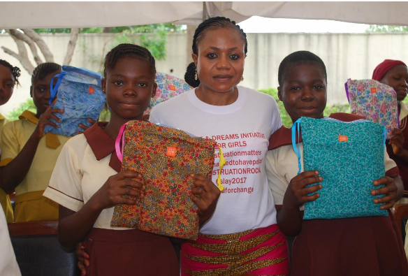 Hope comes to young girls in Abuja, Nigeria as they learn about menstruation